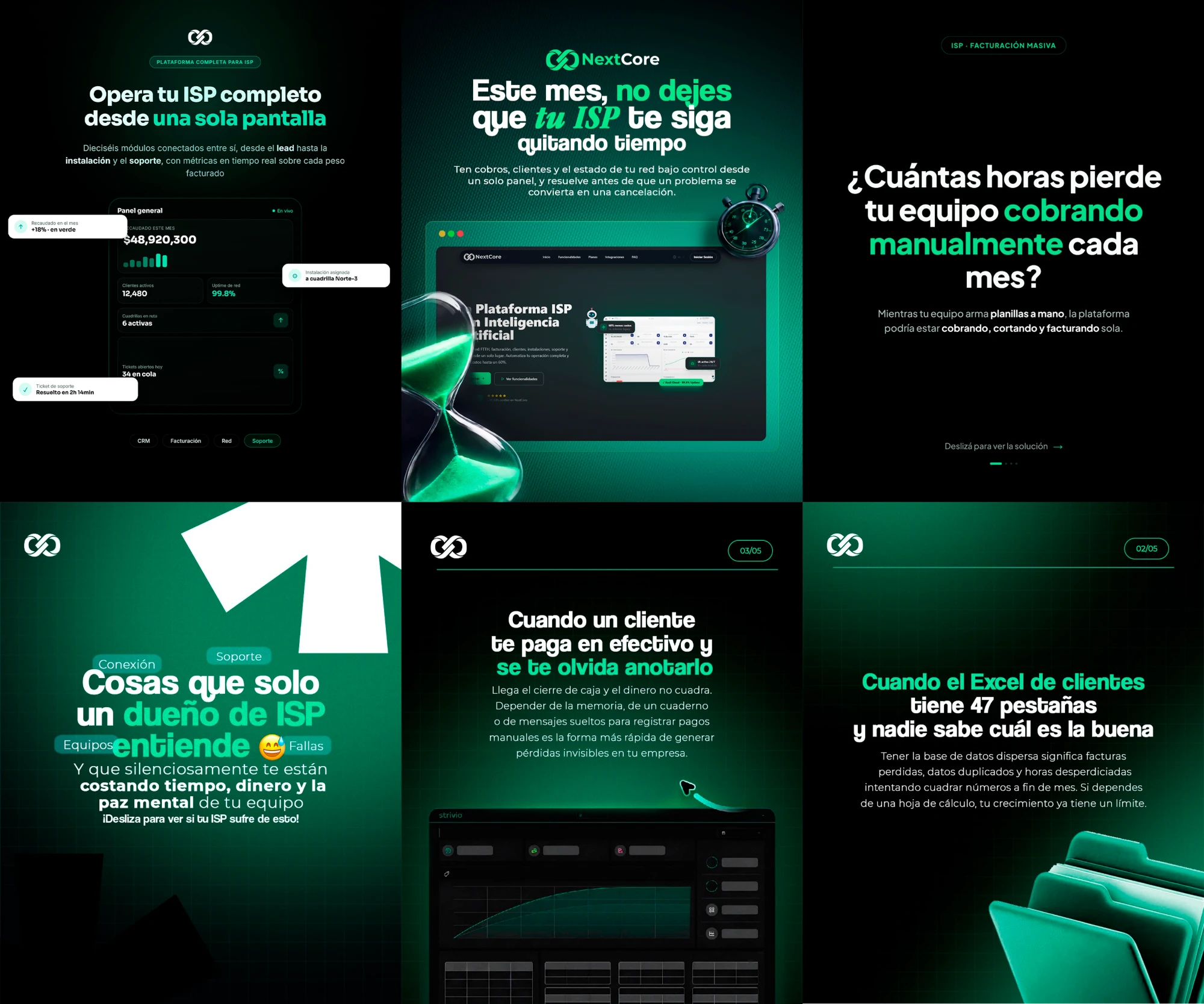 Diseño de redes sociales para NextCore